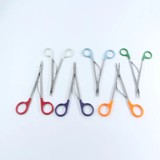 CE ISO Certified Reusable Titanium Ligating Clip Open Applier Applicator for Medical Use
