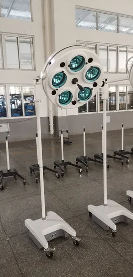 Mobile Operating Shadowless Lamp with Battery, Surgical Lamp (KL05L. I)