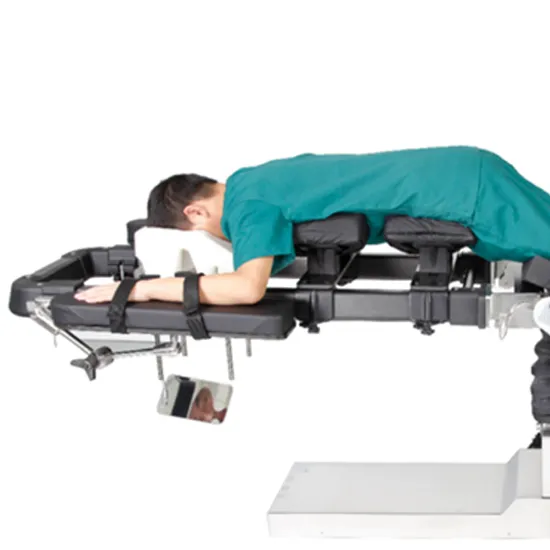 U Frame Carbon Fiber Imaging Spinal Surgery Table