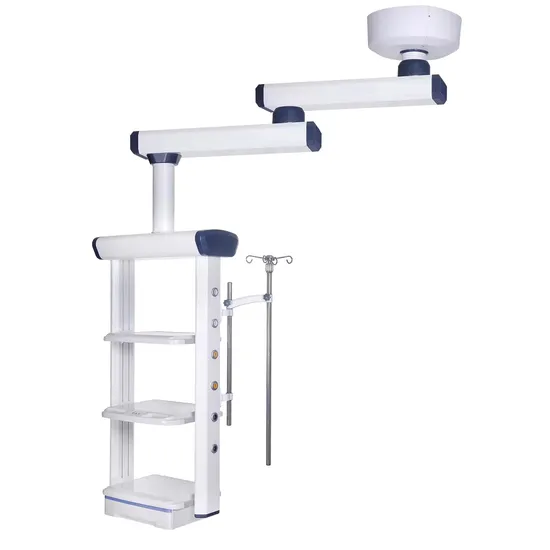 Medical Gas Equipment Surgeon Pendant Single-Arm Ceiling Mounted Anesthesia Pendant