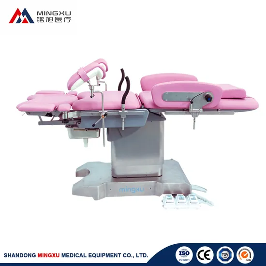 Electric Stainless Steel Obstetrics Gynecology Table Surgical Operated Bed Electric Surgical Bed