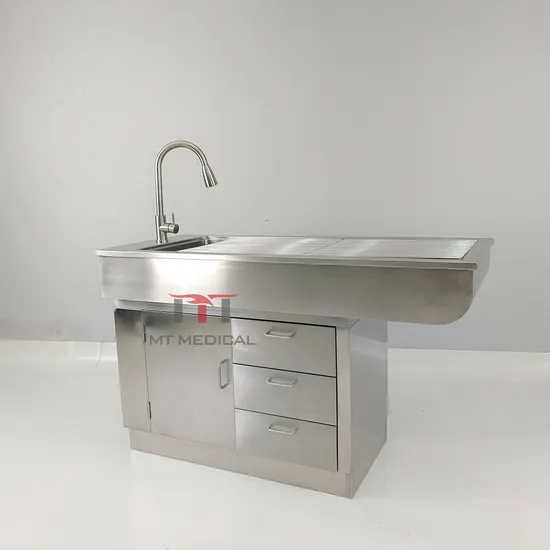 High Quality Veterinary Clinic Surgery Equipment Stainless Steel Multi-Functional Disposal Treatment Table