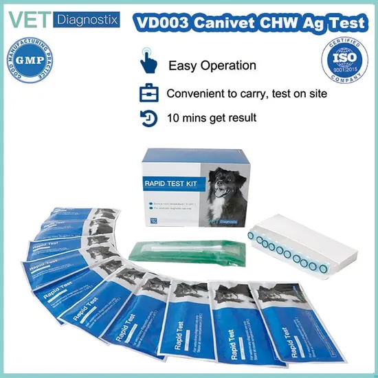 Heartworm Test for Dogs Canine Hearworm Antigen Rapid Diagnostic Test