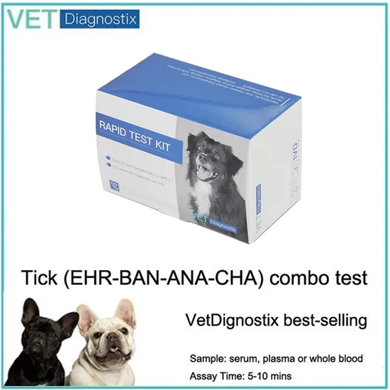 Canine Ehr-Bab-Ana-Chw Ab Combo Rapid Veterinary Diagnostic Test