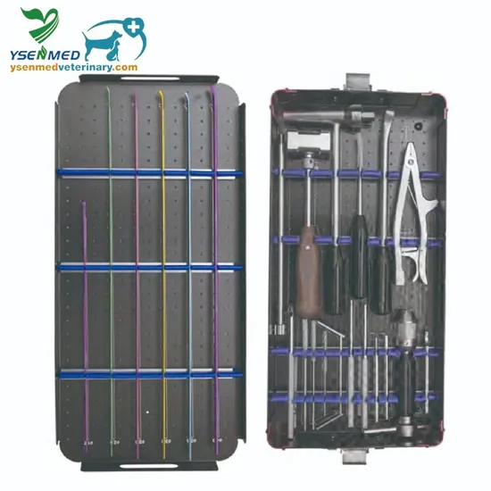 Ysvet-Ao01A Medical Equipment Titanium Elastic Nail Instrument Set General Surgical Instrument Set