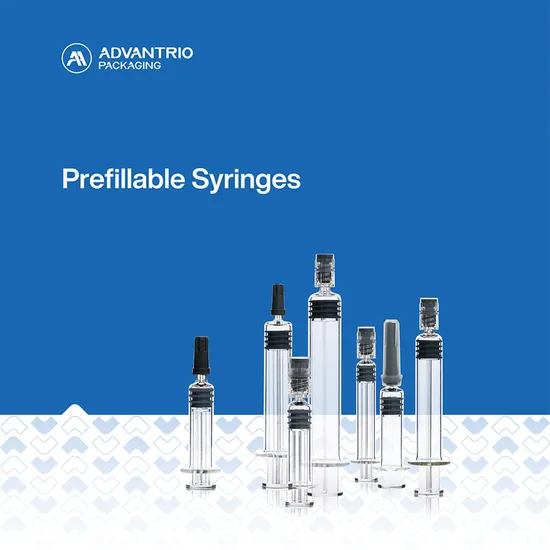 1ml to 10ml for Medical and Pharmaceutical Use Prefilled Disposable Glass Syringes Luer Lock