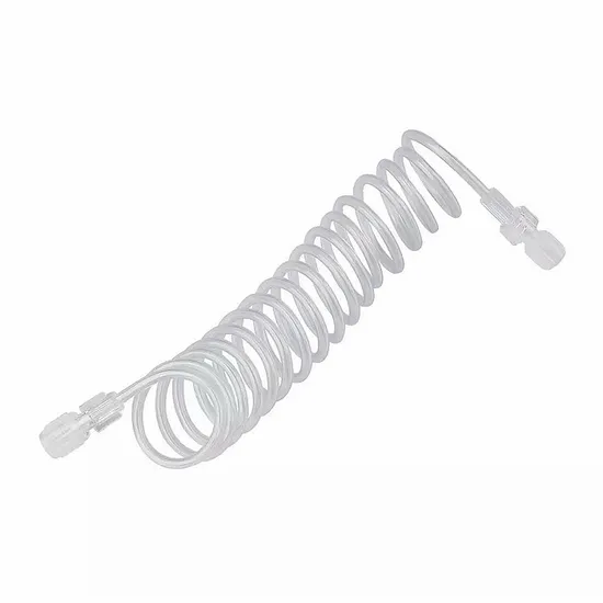 60 Inch CT MRI Saline Solution Mtrans Connecting Tubing System 150cm Contrast Medium Delivery Patient Extension Line Tube with Non-Return Check Valve