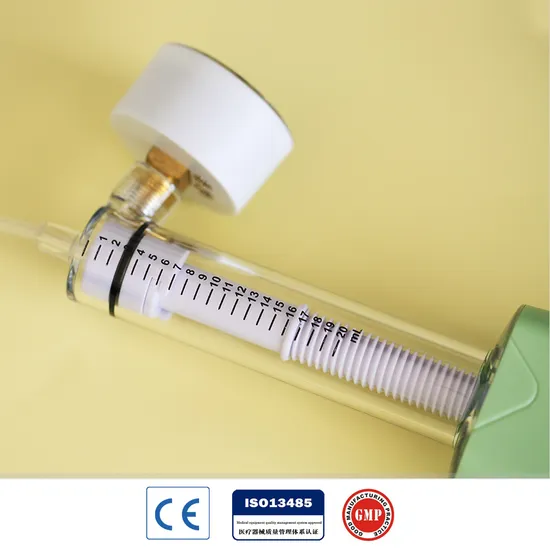 Disposable Balloon Inflator with FDA Certificate