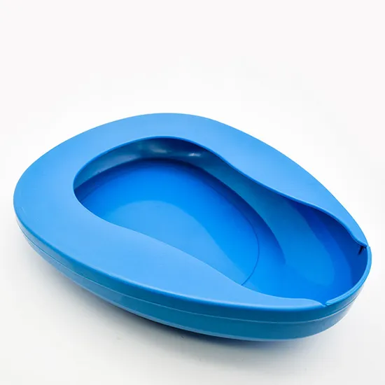 Newest Hot Sale Plastic Bedpan with Cover Bedpan