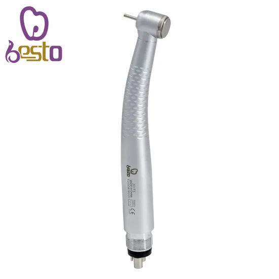 5 LED E-Generator Five Light Dental High Speed Handpiece Shadowless Wh Model Push Button Ceramic Bearings