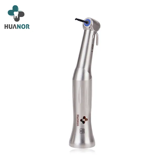 20: 1 Implant Contra Angle Dental Low Speed Handpiece Implant Green Ring Angle E Type Connect