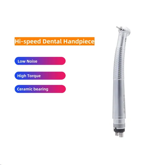 Dental Instrument High Speed Handpiece with Push Button Chuck for Clinic Use