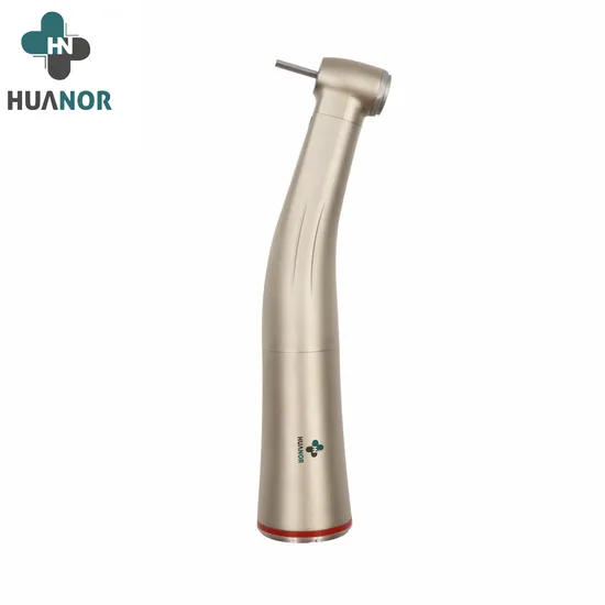 High Quality Increasing Dental Handpiece Contra Angle 1: 5 Red Ring Turbine Handpiece with Fiber Optic