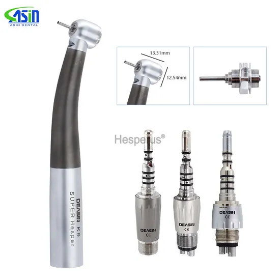 Titanium Fiber Optic High Speed Handpiece Torque Head for K Coupler