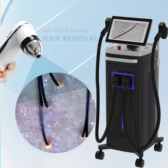 OEM Logo Medical Salon Triple Diode Laser 755 808 1064 Titanium 808nm Hair Removal Machines with Hair Follicle Analysis Beauty Equipment Machine