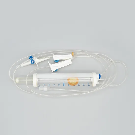 Available Luer Slip IV Flow Regulator Infusion Set with Needle