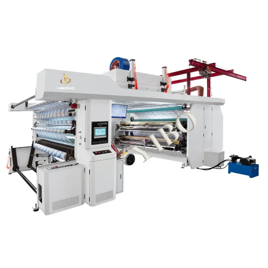 High Speed 4/6/8 Colour Economic Kraft Paper BOPP Pet PP CPP Plastic Bag Film Central Drum Ci Flexo /Flexographic Printing Machine Press