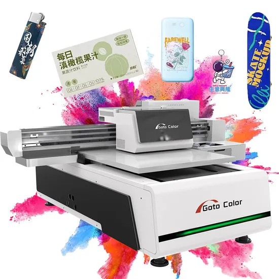 6090 China Factory Price UV Flatbed Printer for Golf Ball PVC Card Phone Case Glass Bottle Wood Pen Bag Printing Machine