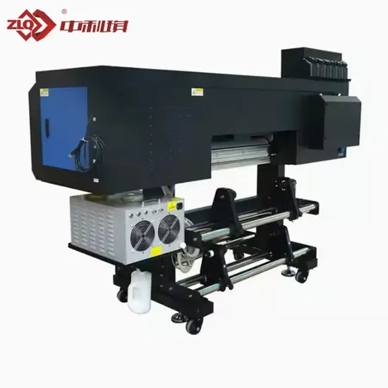 UV Dtf Drum Printer 6003 for Glassware, Metal Leather Products, Woodworking