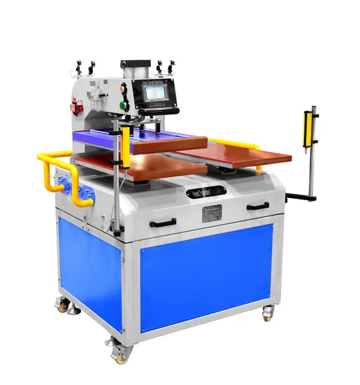 Intelligent Control Automatic up-Slide Double Station Desktop Heat Transfer Press Machines for 24X20 Inch