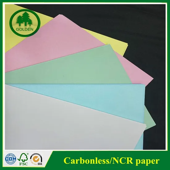 48g-80GSM Printing Carbonless Paper Sheet NCR Paper Papel Sin Carbó N 70X100cm