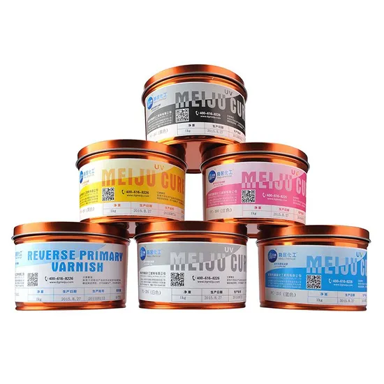 Offset UV Ink for Gold&Silver Cardboard Printing