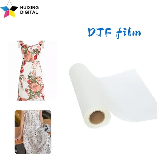 Huixing 30cm*100m Hot Double-Side Coatings Transfer Dtf Film for Digital Printing