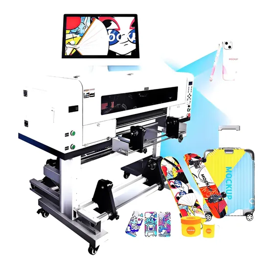 Digital UV Dtf Printer for Crystal UV Labels, Logo Transfers, Custom Stickers