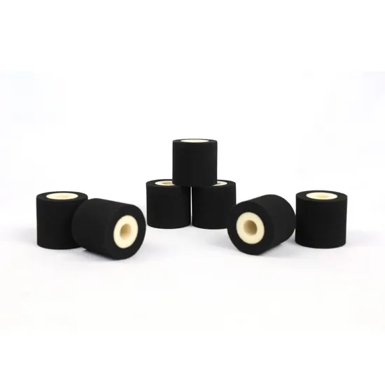 Batch Code Printing My380 Black Diameter 36mm*16mm Hot Ink Roller Hot Solid Ink Roll for Packaging Machines