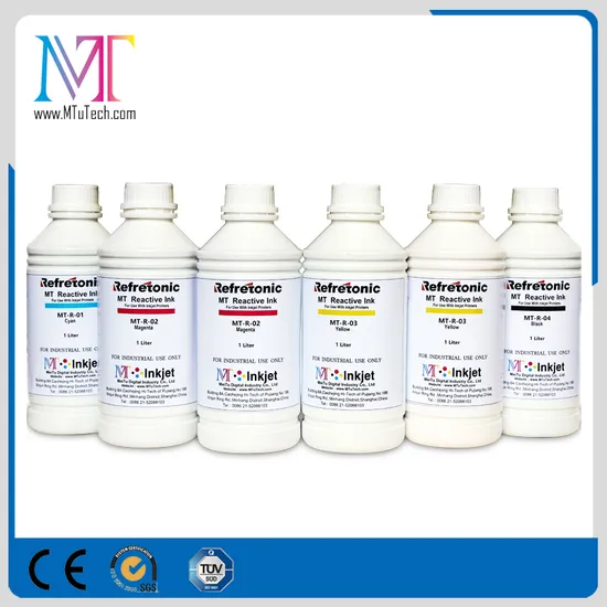 Waterproof Textile Reactive Ink White for Digital Textile Printing