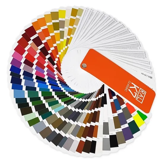 Orignal Germany Ral Color Card K7 International Standard Ral Color Card