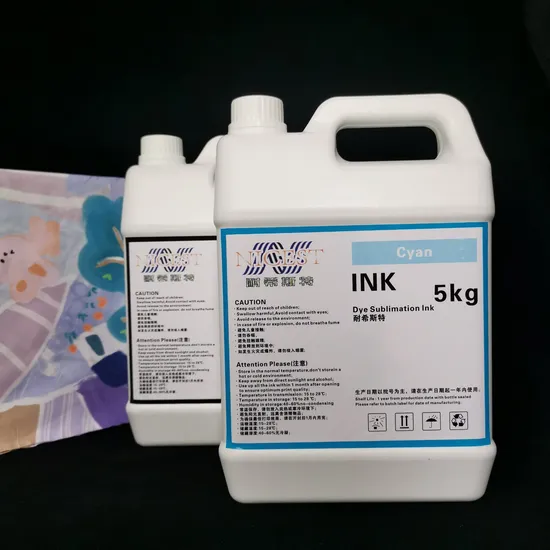 Water Based Sublimation Ink for Clothing Textile Garment Paper Printing Ink
