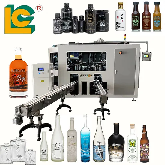 Multi Colors Full Servo UV Screen Printer Italy Wine Bottle Screen Printing Machine for Jar Beer Glass Wine Bottle