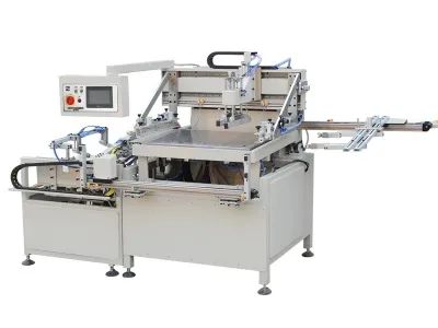Heat Transfer Paper Automatic Screen Printing Machinery Hy-H56 Label Packing Printer Silk Screen Printing Machine Packing Label  Silk Printer Machine
