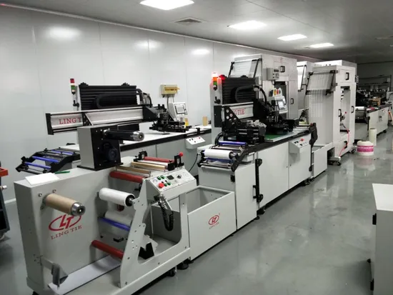 Adhesive Sticker Label Printing Machine