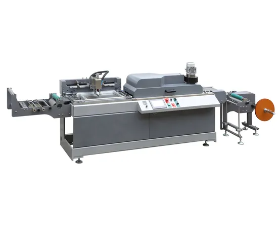 New Release Jingda Roll to Roll Lanyard Elastic Band T Shirt Garment Satin Ribbon Silk Screen Label Printing Machine