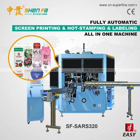 Automatic Multi-Function Screen Printing Machine for Cosmetic Tube Jars Printing