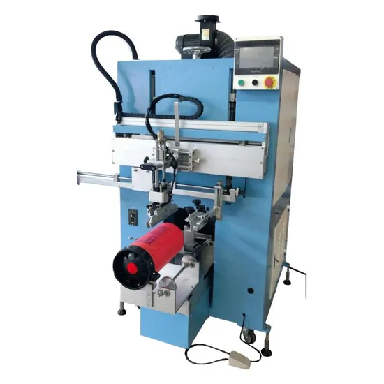 Automatic Servo Cylinder Screen Printing Machine with UV Drying System