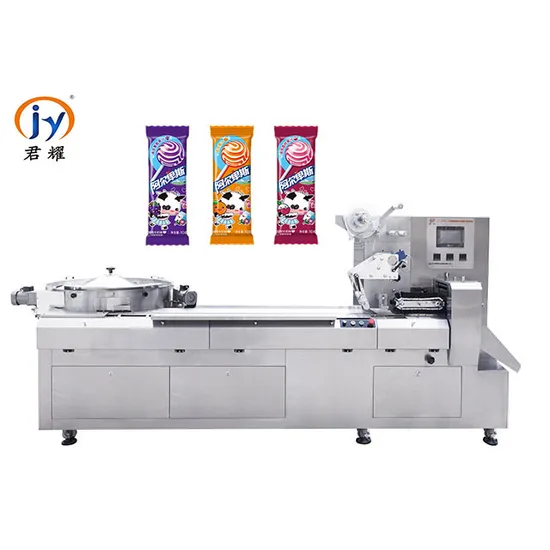High Speed Lollipop Wrapping Machine/Candy Packaging Machine/Wrapping Machine for Candy Bar/Toffee/Chocolate Food Packing Machine
