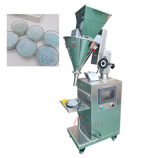 Small Filling Machine 1-100g G Bottle Metal Powder Screw Precision Canning Machine