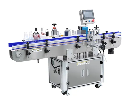 Round Bottles Sticker Labeling Applicator Machine Automatic Round Bottle Labeling Machine