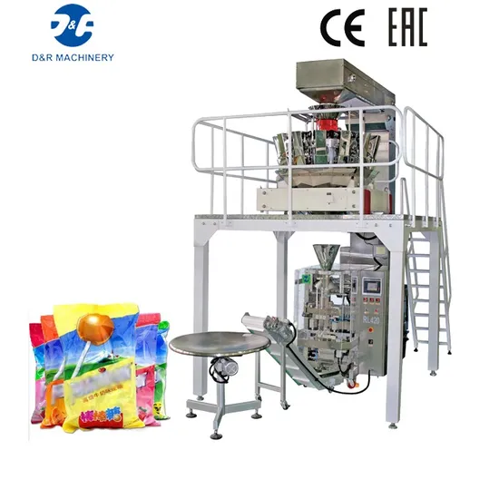 Popped Food Packaging Machine Automatic Vertical Packing Machine