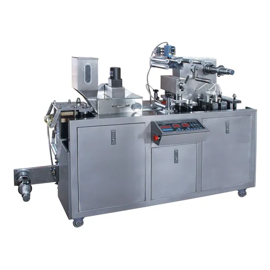 Youngstar Dpp80 Small Mini Automatic Alu-PVC Butter Cream Jam Paste Sauce Blister Packing Machine Factory Hot Sale