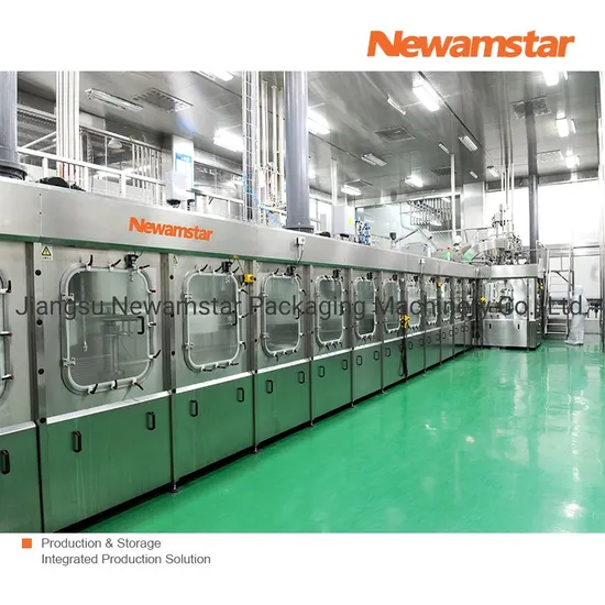 Newamstar Aseptic Blowing Filling Capping Machine for Tea, Fruit Juice, Vegetable Protein Drinks, Liquid Milk