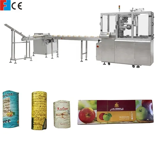 High Speed Biscuit Over-Wrapper Wrapping Machine with PLC Control