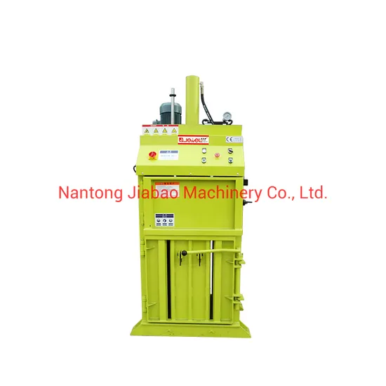 Small Vertical Baler Machine for Waste Paper/ Carton/ Plastic/ Films