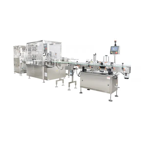 Factory Price Automatic Eye Drop Filling Machine in Pharmaceutical Disposable Vape Oil Bottle/Vial Liquid Bottle Filling Sealing Capping Machine Filter with CE
