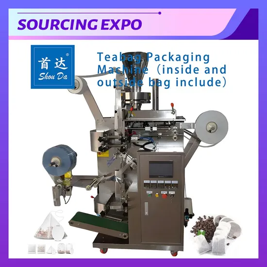 Reliable Vertical Tea Bag Packing Machine for Large-Scale Tea Production