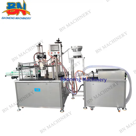 Automatic Liquid Spouted Pouch Filling Capping Machine for Jelly Milk Detergent Shampoo