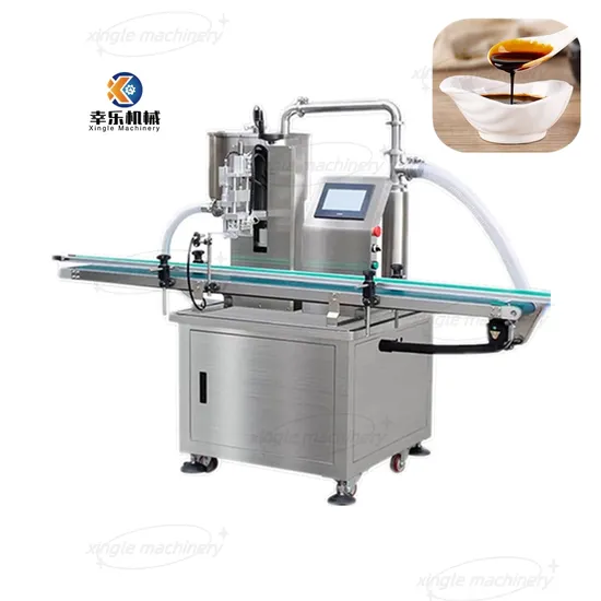 Semi Automatic Liquid Water Drinking Spice Oil Soy Sauce Milk Vinegar Jam Jelly Shampoo Cup Bottle Filling Packing Machine